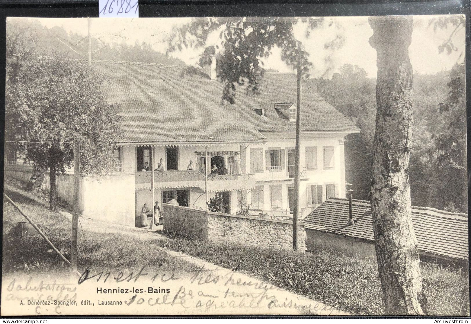 Henniez (Vaud) Les Bains D'Henniez Vers 1904 (16'881) - Henniez