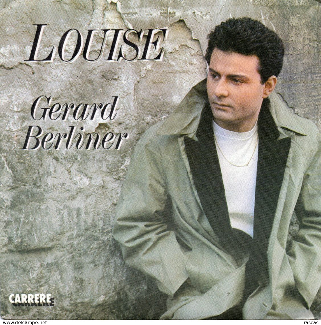 DISQUE VINYL 45 T DU CHANTEUR FRANCAIS GERARD BERLINER - LOUISE - Autres - Musique Française