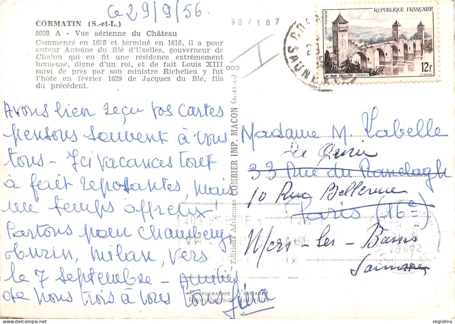 71-CORMATIN-LE CHÂTEAU-N°346-D/0025 - Other & Unclassified