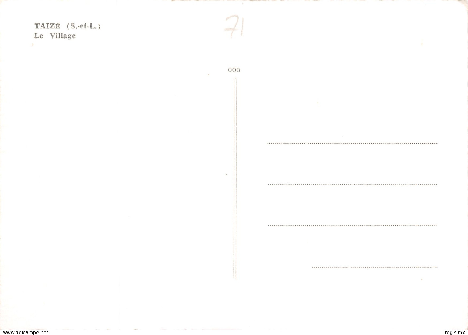 71-TAIZE-N°346-C/0371 - Other & Unclassified