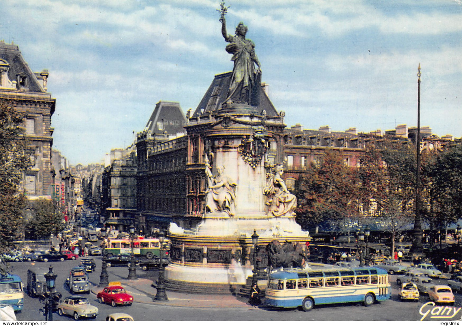 75-PARIS-PLACE DE LA REPUBLIQUE-N°347-C/0331 - Otros & Sin Clasificación