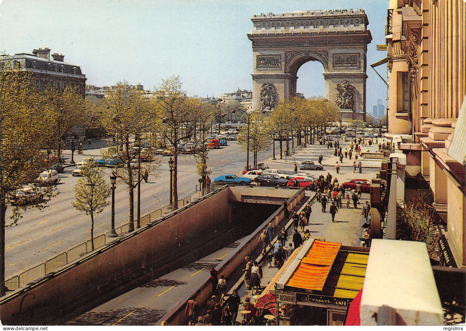 75-PARIS-L ARC DE TRIOMPHE-N°347-C/0285 - Autres & Non Classés