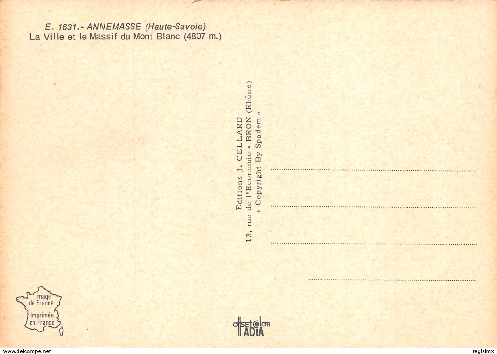 74-ANNEMASSE-N°347-B/0417 - Annemasse