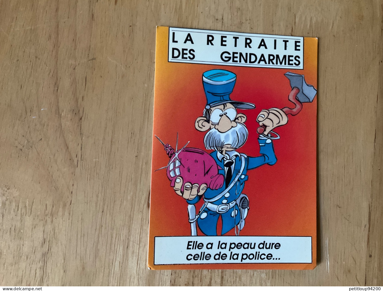 CP HUMORISTIQUE  La Retraite Des Gendarmes - Humour