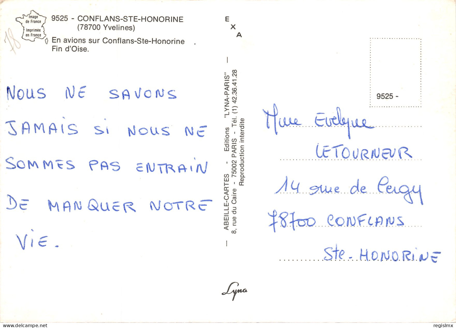 78-CONFLANS SAINTE HONORINE-N°348-A/0423 - Conflans Saint Honorine