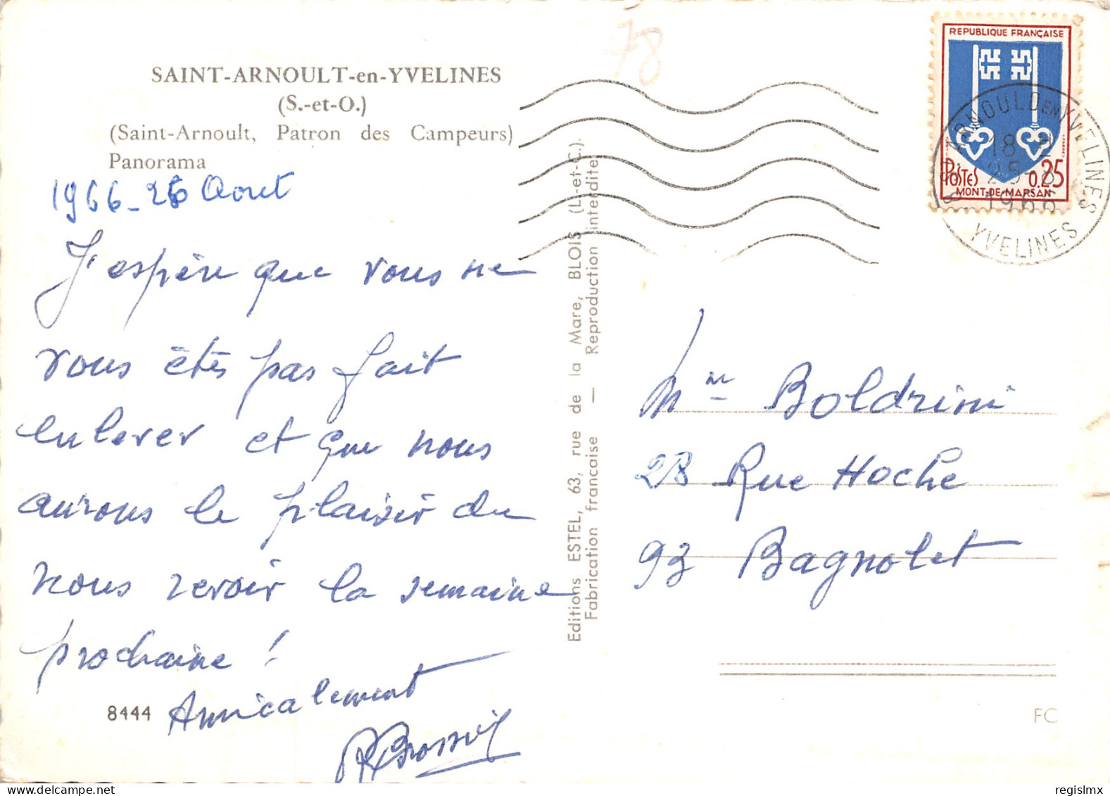 78-SAINT ARNOULT EN YVELINES-N°348-A/0357 - St. Arnoult En Yvelines