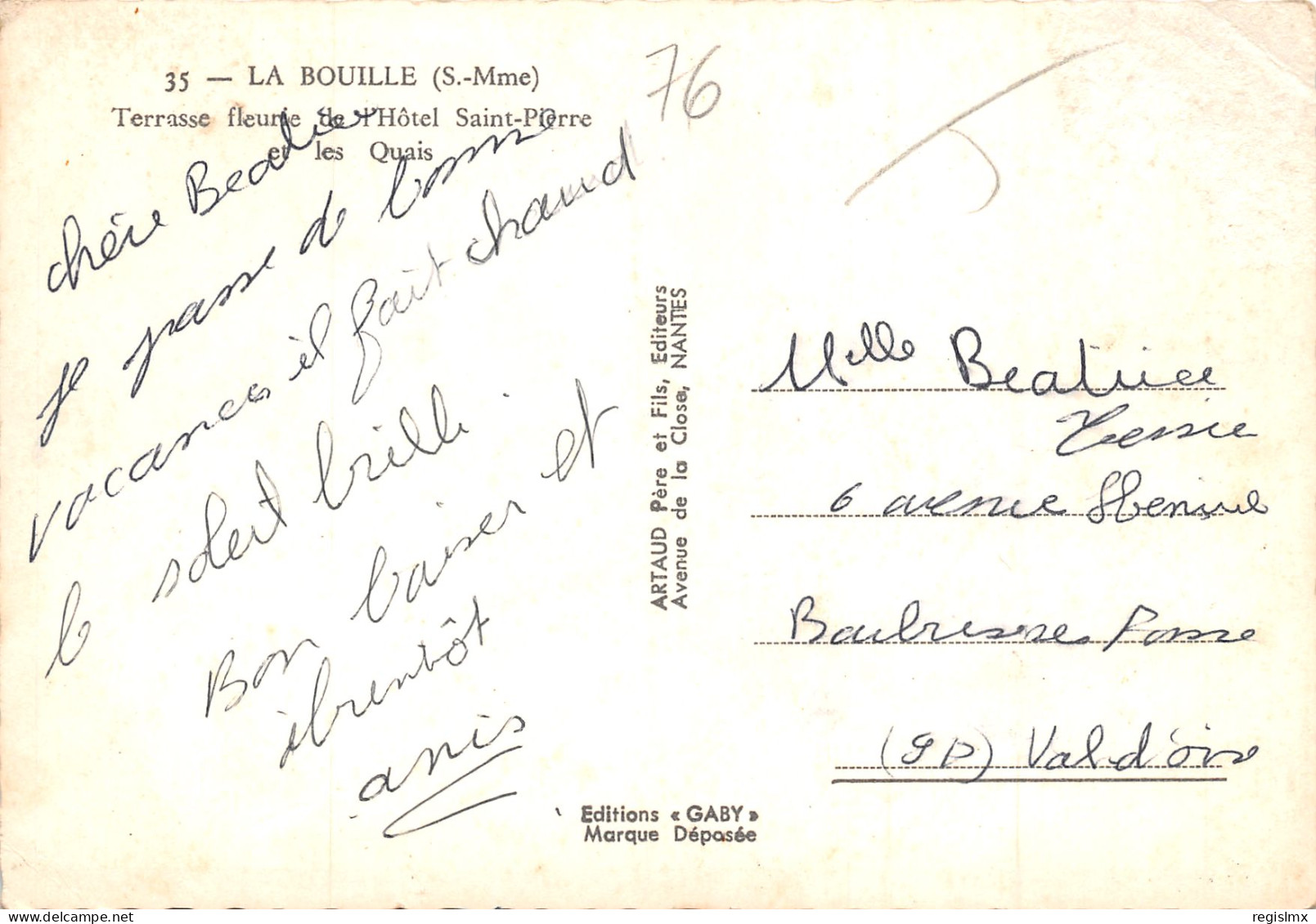 76-LA BOUILLE-N°347-D/0191 - La Bouille