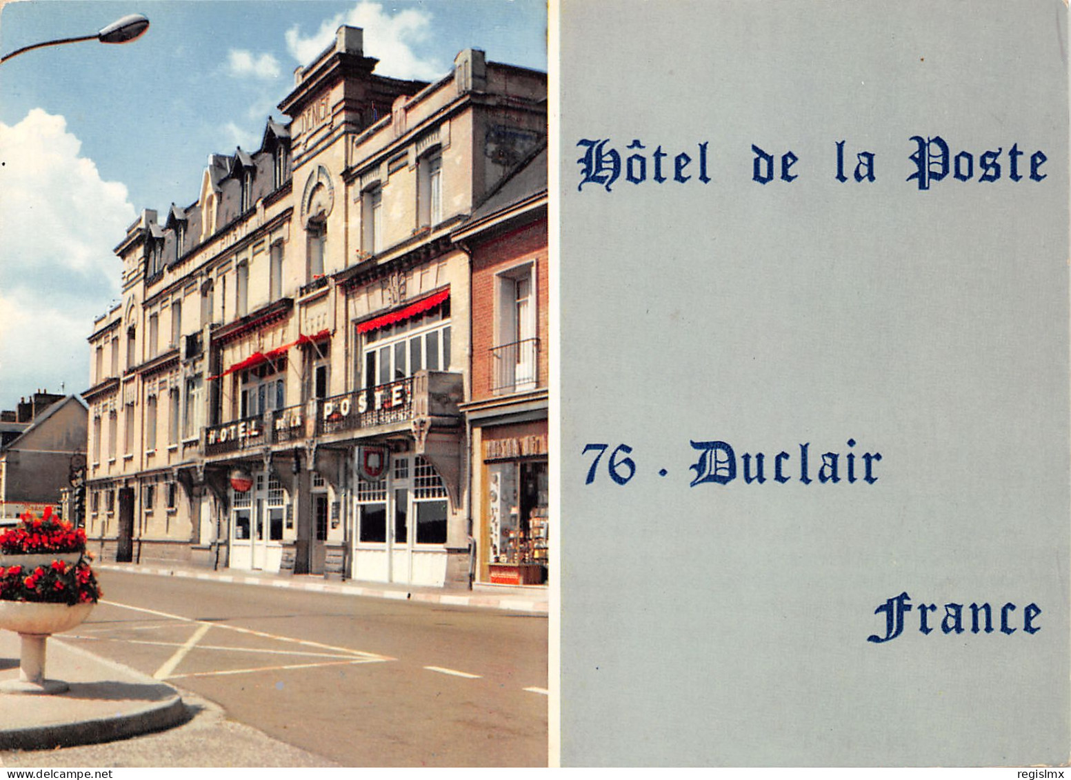 76-DUCLAIR-HOTEL DE LA POSTE-N°347-D/0053 - Duclair