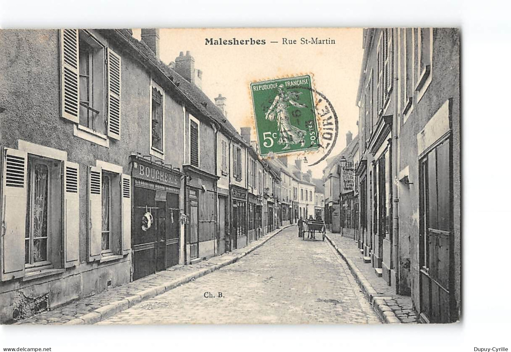 MALESHERBES - Rue Saint Martin - Très Bon état - Malesherbes