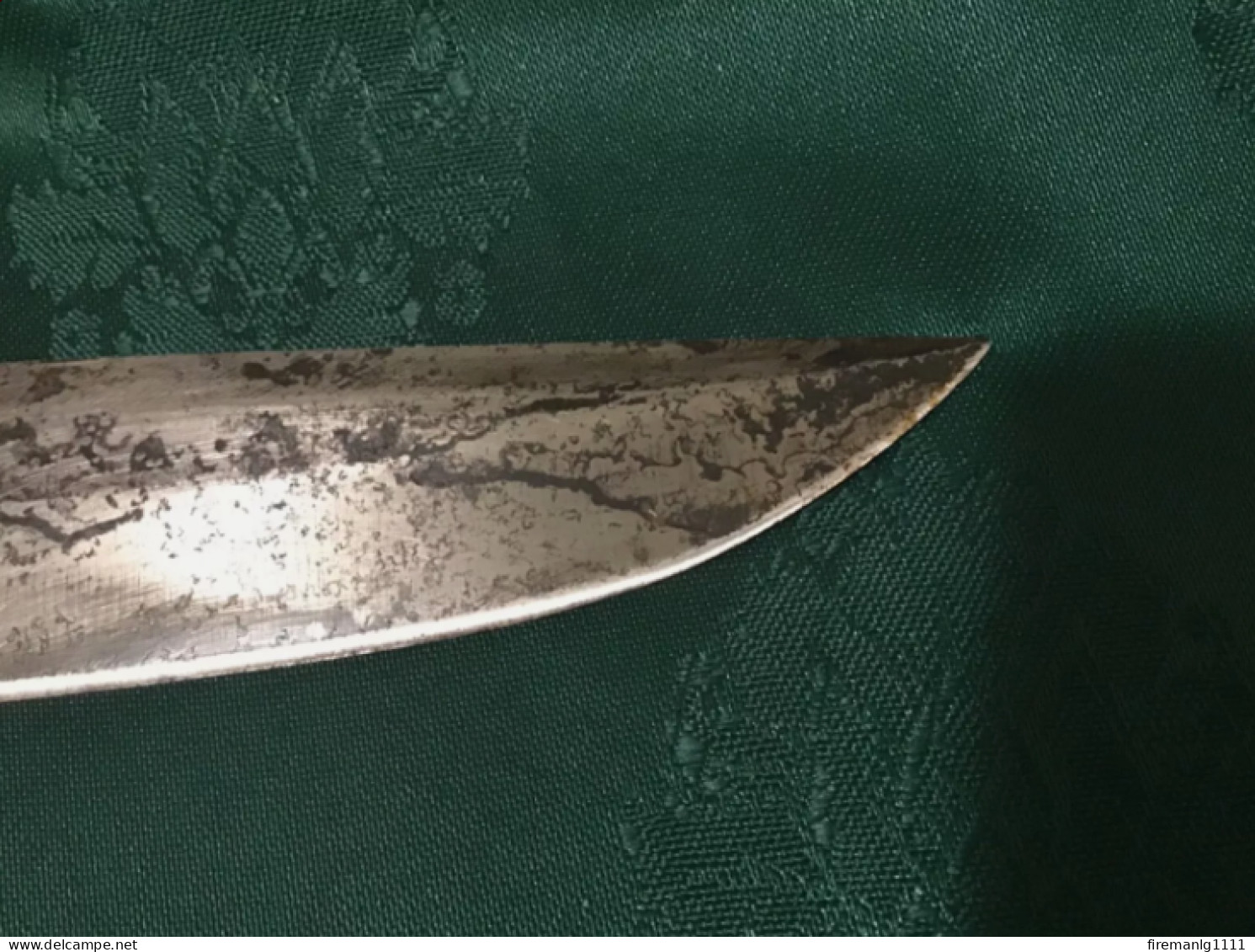 RANDALL KNIFE MODEL 1 USA World War 2 SPRINGFIELD MASS stamp RARE KNIFE