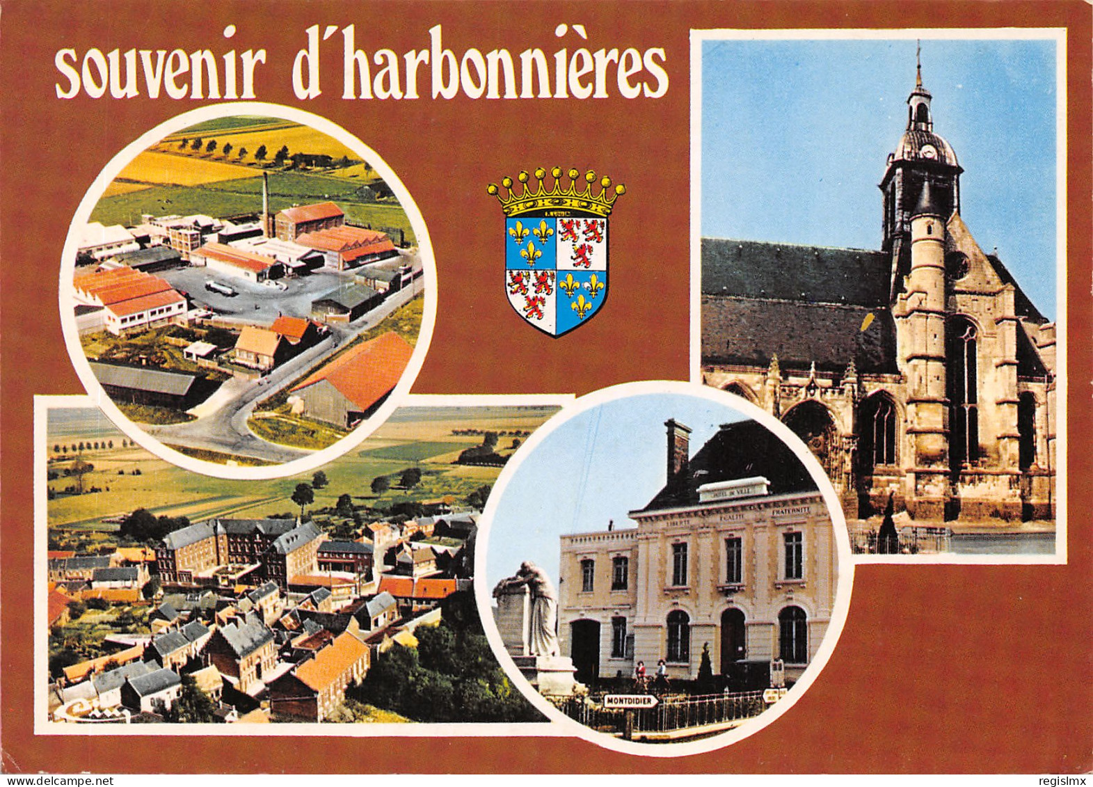 80-HARBONNIERES-N°348-B/0325 - Other & Unclassified