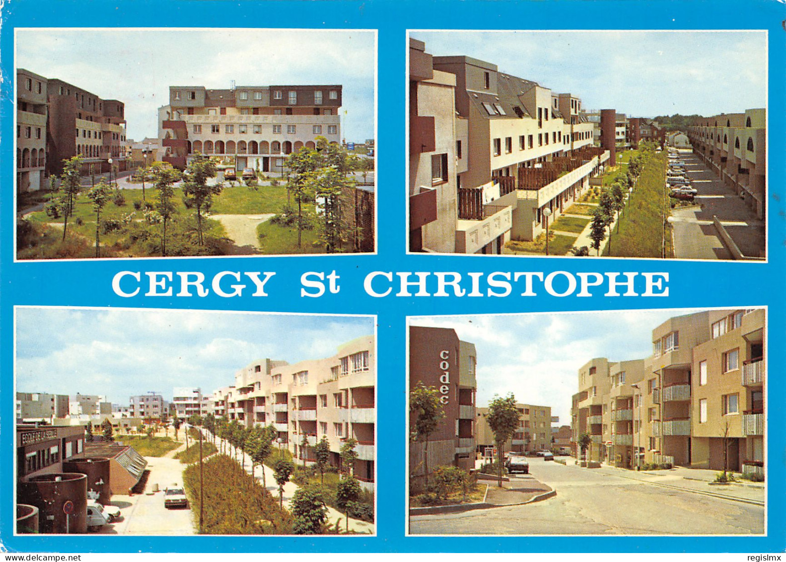 95-CERGY SAINT CHRISTOPHE-N°349-D/0107 - Cergy Pontoise