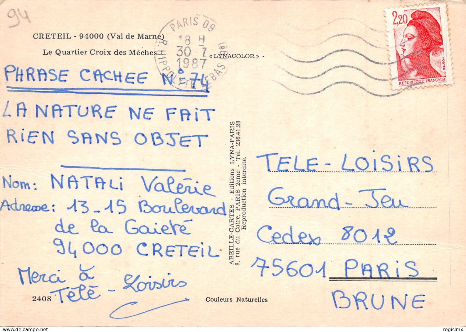 94-CRETEIL-N°349-C/0257 - Creteil