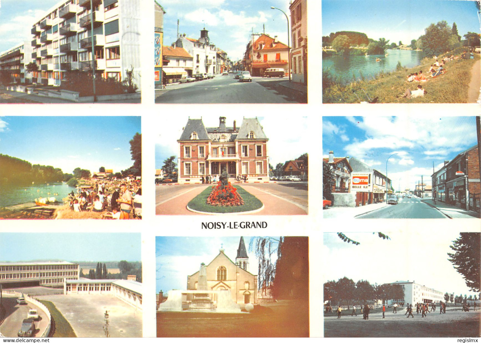 93-NOISY LE GRAND-N°349-C/0039 - Noisy Le Grand