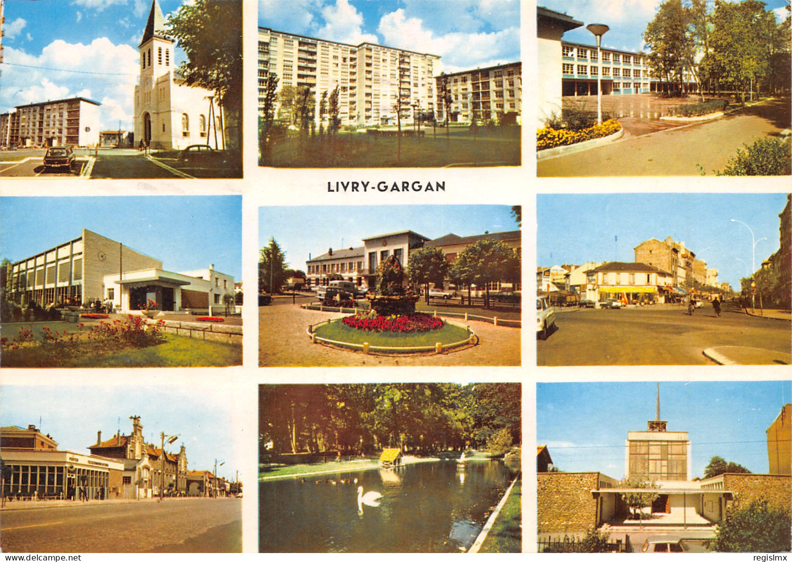 93-LIVRY GARGAN-N°349-C/0035 - Livry Gargan