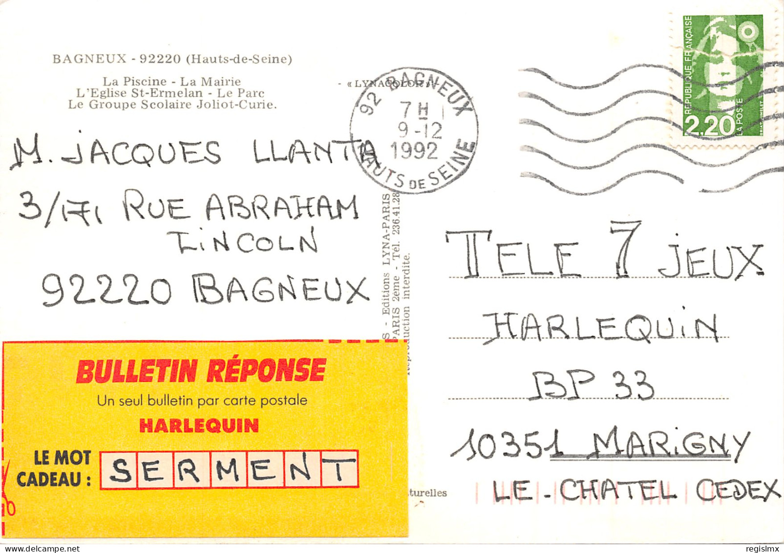 92-BAGNEUX-N°349-B/0259 - Bagneux