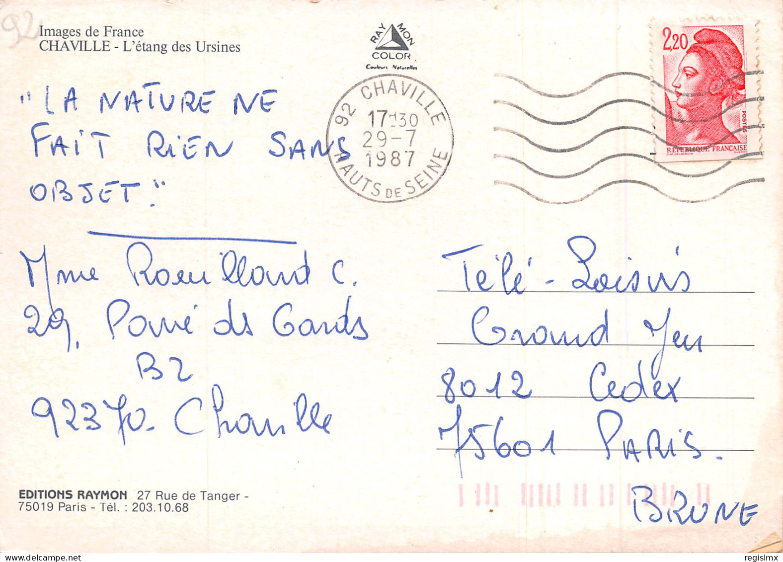 92-CHAVILLE-N°349-B/0161 - Chaville