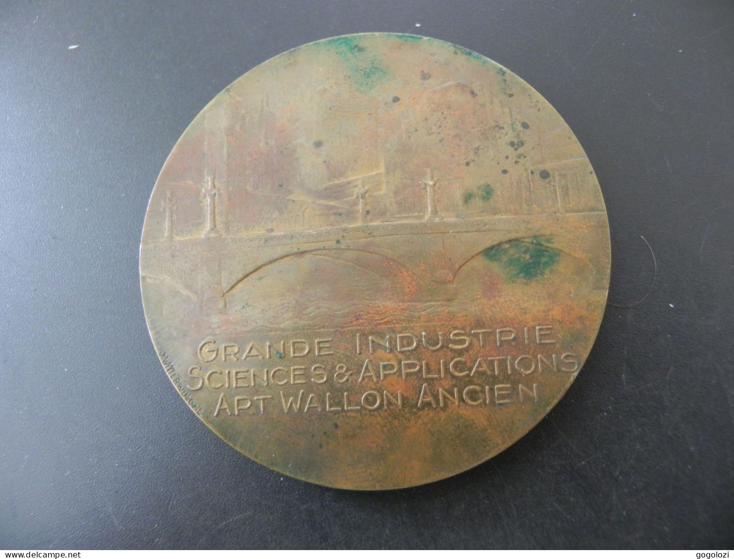 Medaille Medal - Belgique Expositoin Nationale Liège 1930 - Autres & Non Classés