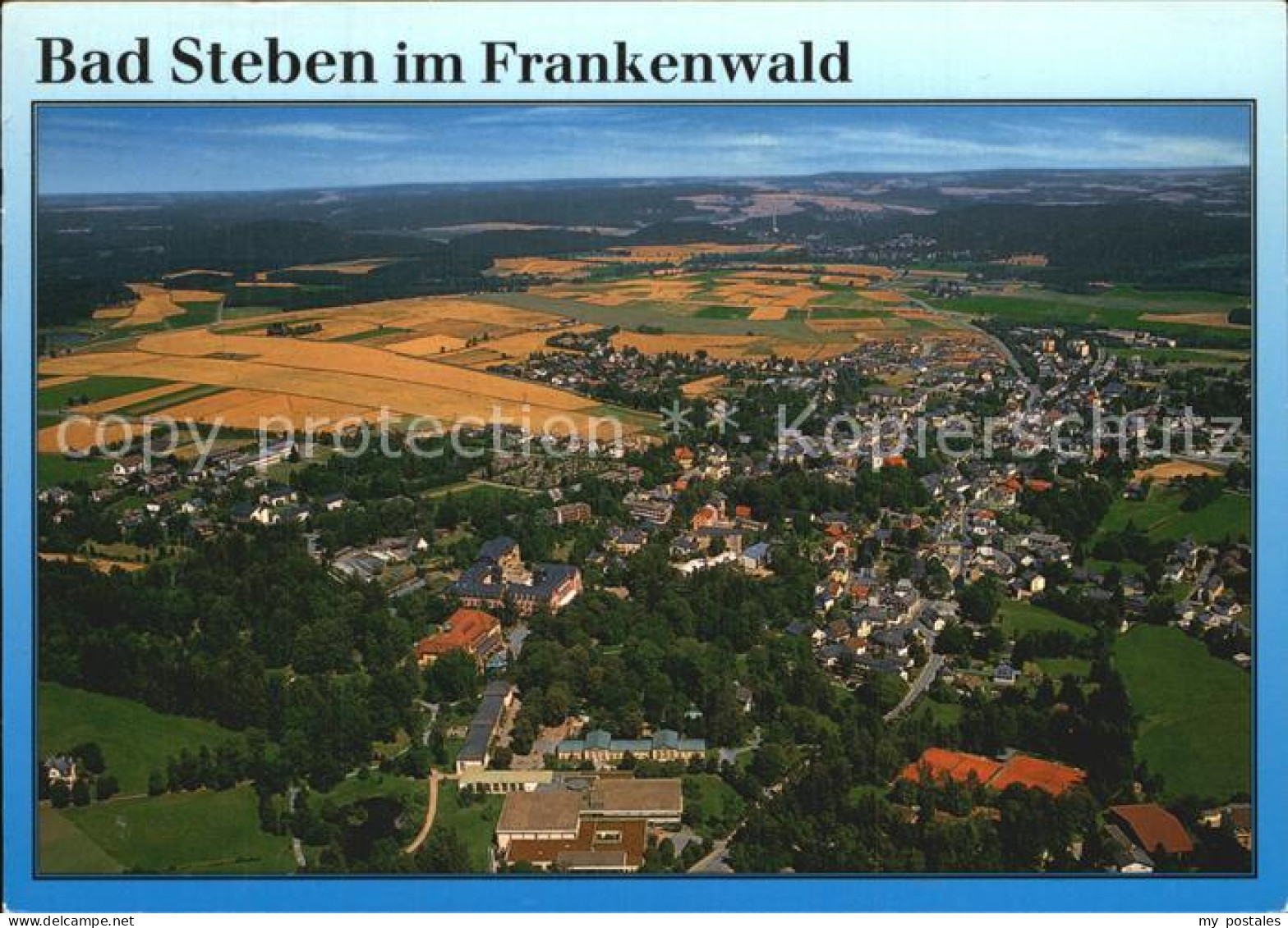 72494940 Bad Steben Fliegeraufnahme Im Frankenwald Bad Steben - Bad Steben