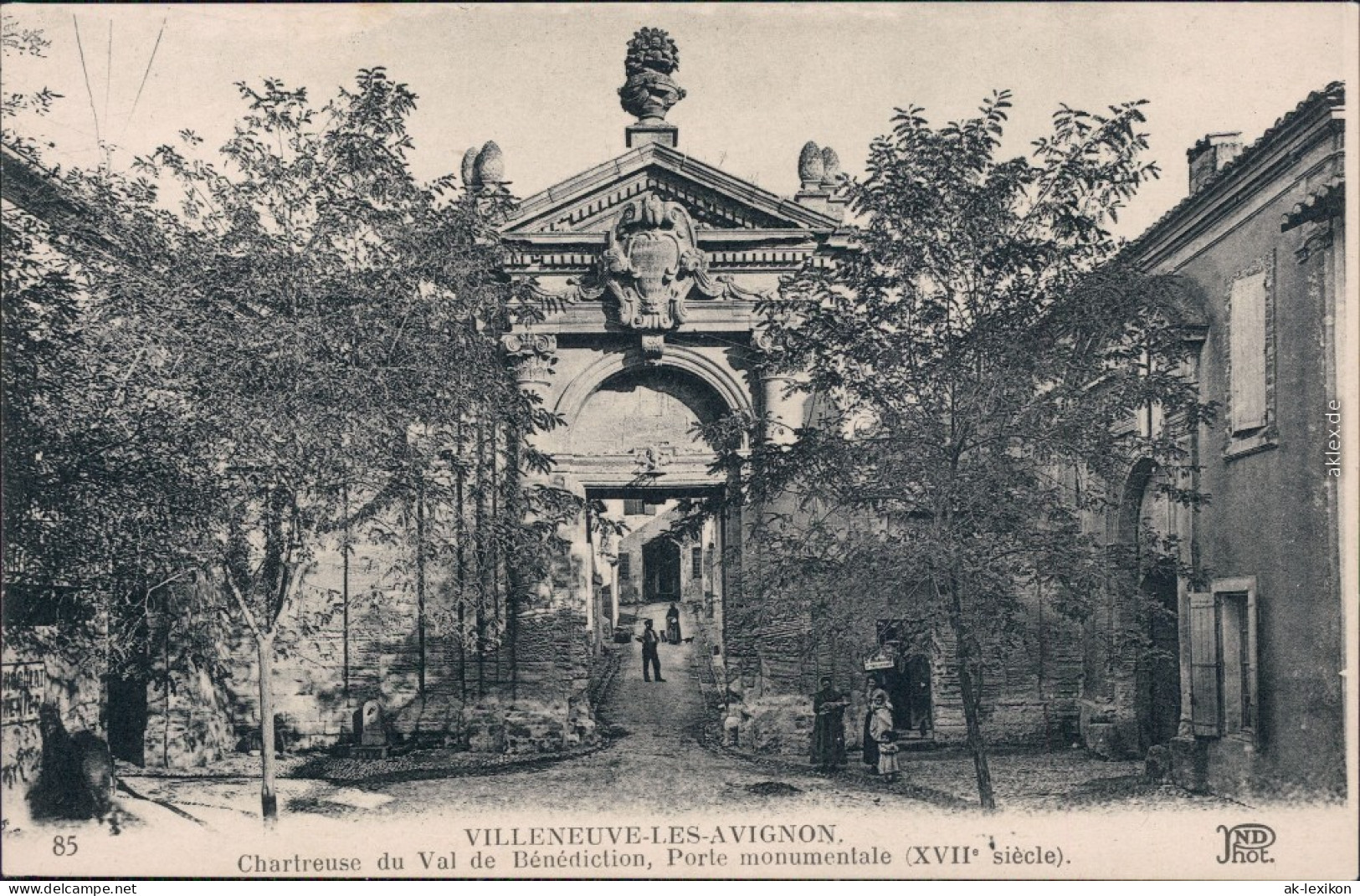 Villeneuve-lès-Avignon Chartreuse Du Val De Benediction, Porte 1922  - Sonstige & Ohne Zuordnung