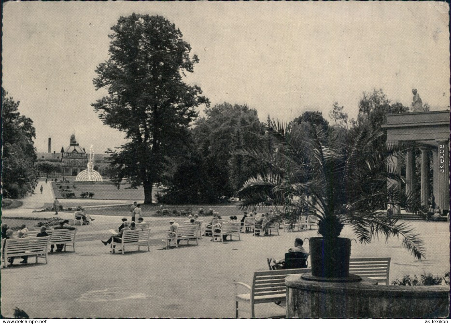 Ansichtskarte Bad Oeynhausen Wandelhalle, Kurhaus 1962 - Bad Oeynhausen