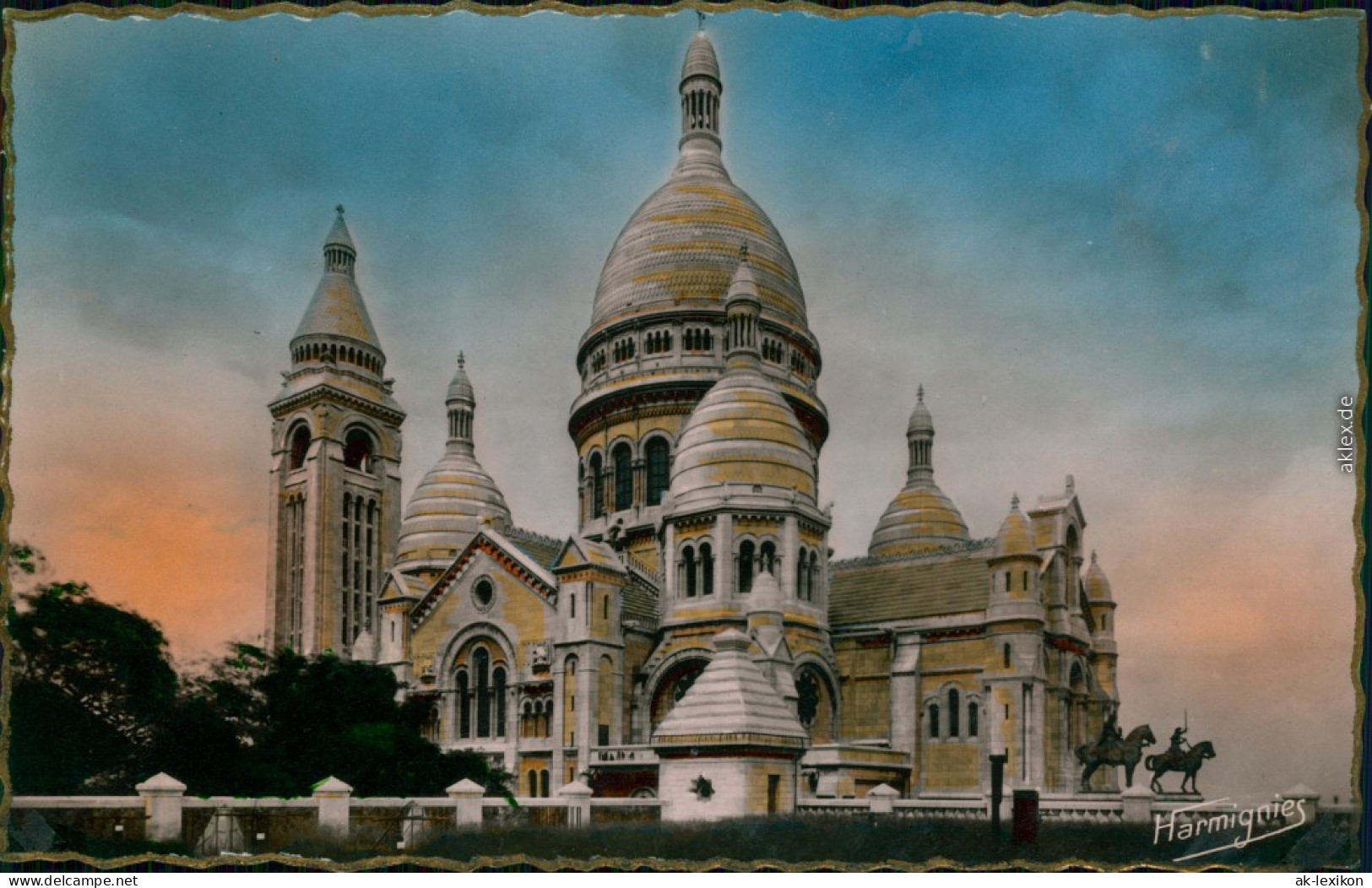 Ansichtskarte Paris Basilique Du  Sacré-Cœur (Basilika  Sacre-Coeur) 1965 - Otros & Sin Clasificación