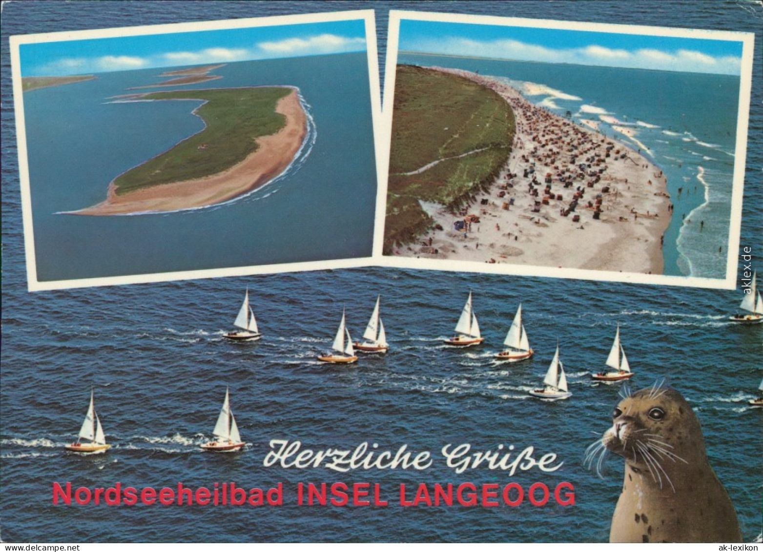 Ansichtskarte Langeoog Strand 1995 - Langeoog