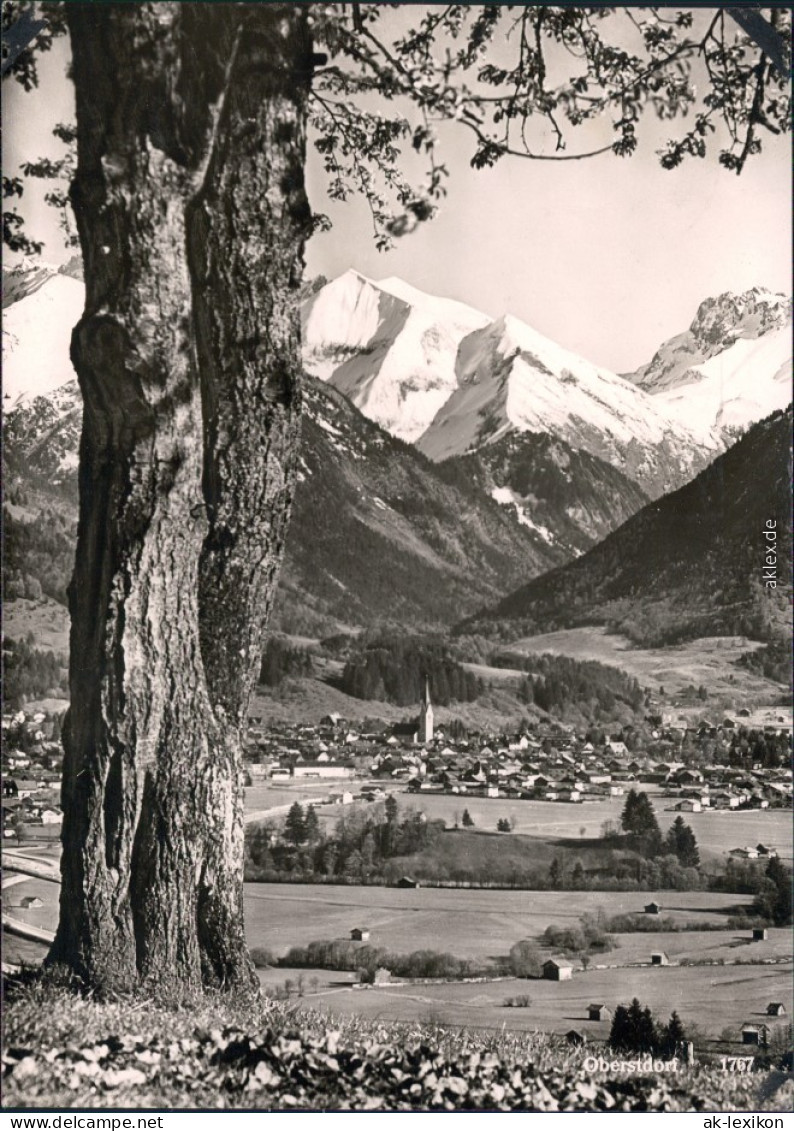 Ansichtskarte Ansichtskarte Oberstdorf (Allgäu) Panorama-Ansicht 1959 - Oberstdorf