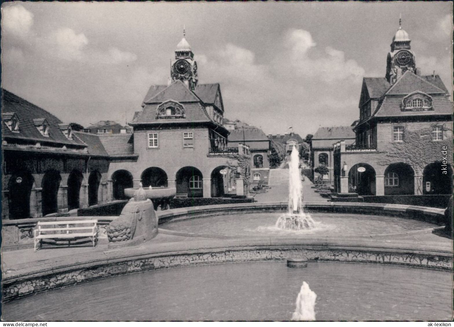 Ansichtskarte Bad Nauheim Sprudelhof 1966 - Bad Nauheim