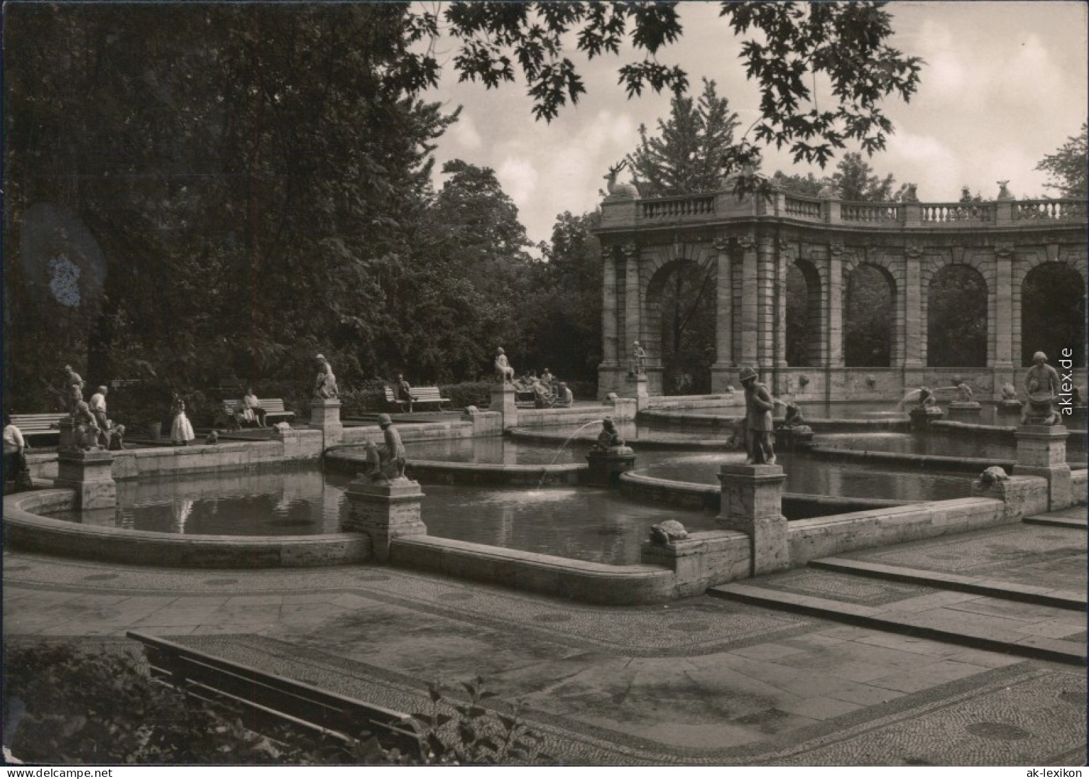 Ansichtskarte Friedrichshain-Berlin Märchenbrunnen 1970 - Friedrichshain