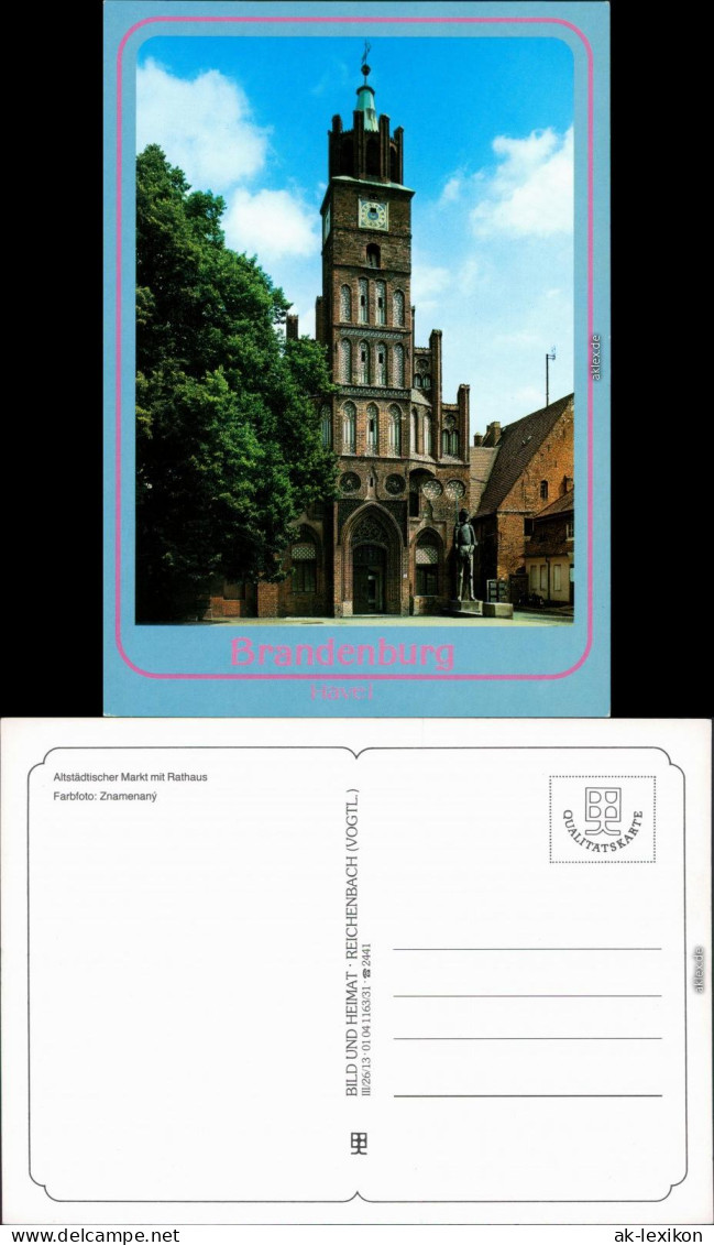 Ansichtskarte Brandenburg An Der Havel Rathaus 1995 - Brandenburg