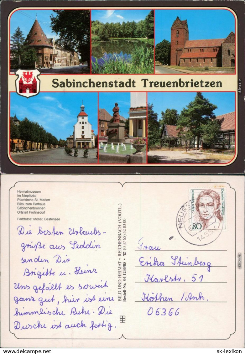 Treuenbrietzen Heimatmuseum, Im Nieplitztal, Pfarrkirche St. Marien  1999 - Treuenbrietzen