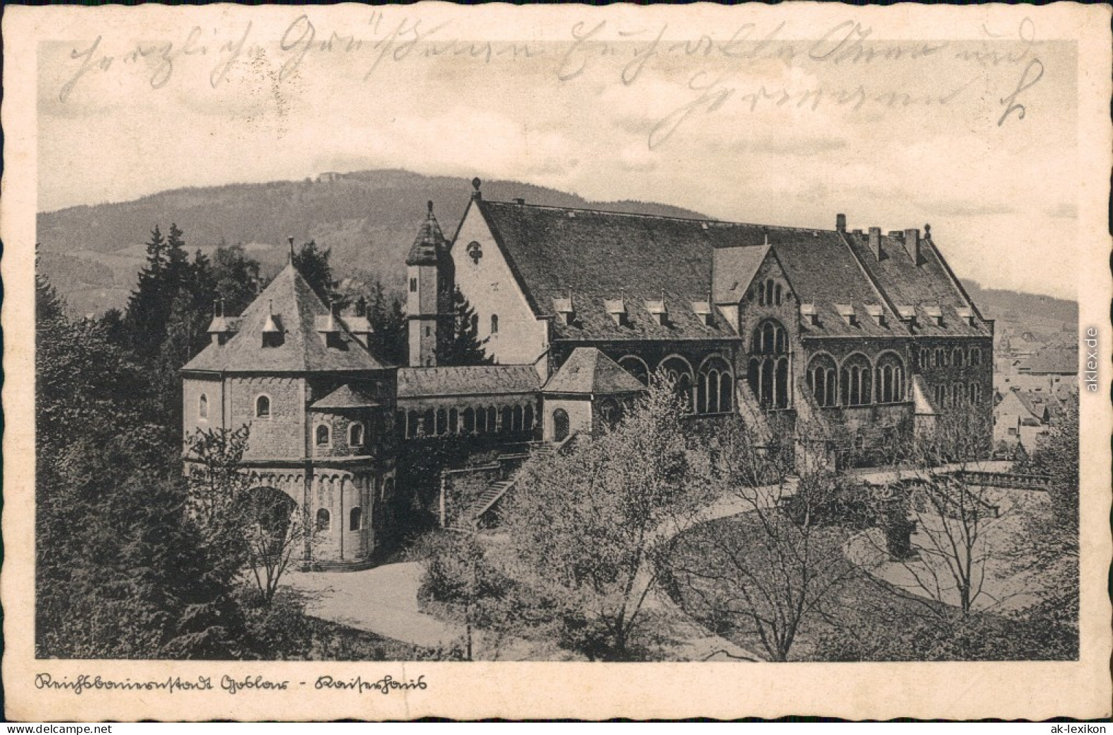 Ansichtskarte Goslar Kaiserpfalz / Kaiserhaus 1938 - Goslar
