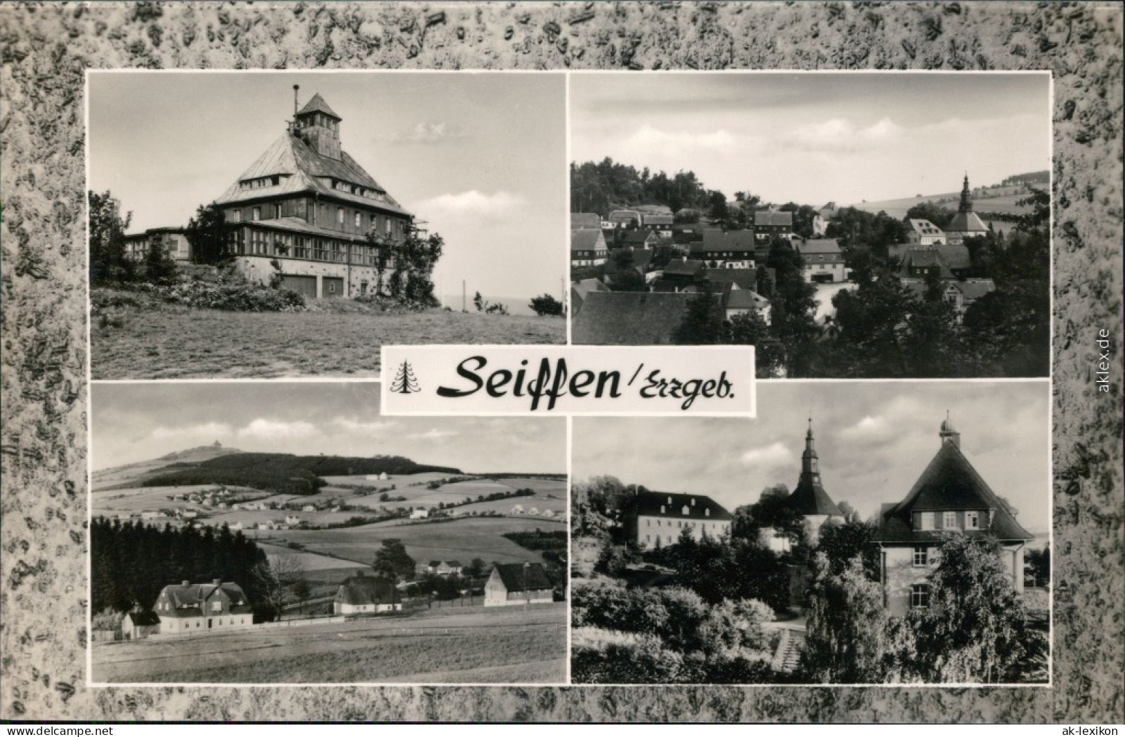 Ansichtskarte Seiffen (Erzgebirge) Panorama-Ansichten 1965 - Seiffen