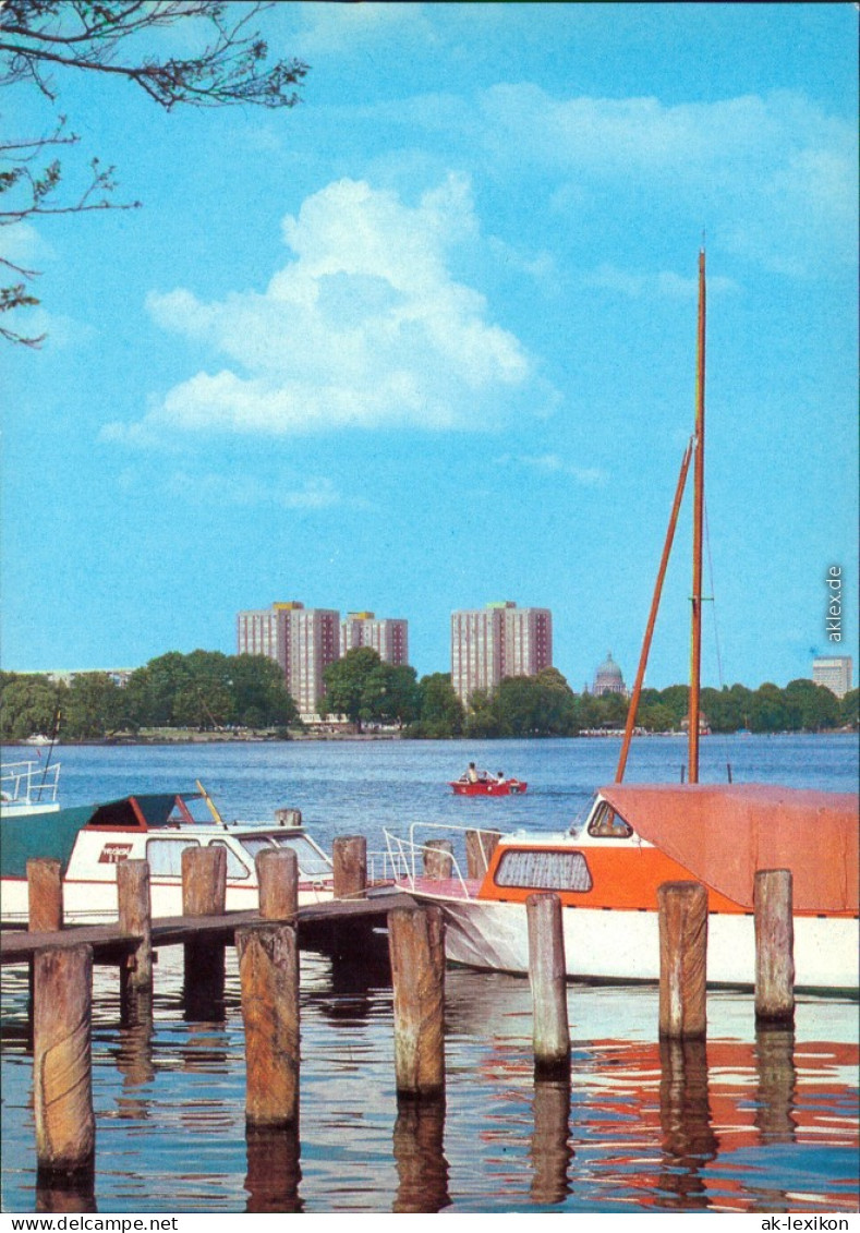 Potsdam Blick Vom Bootssteg Zum Neubaugebiet Auf Dem Kiewitt 1982 - Potsdam