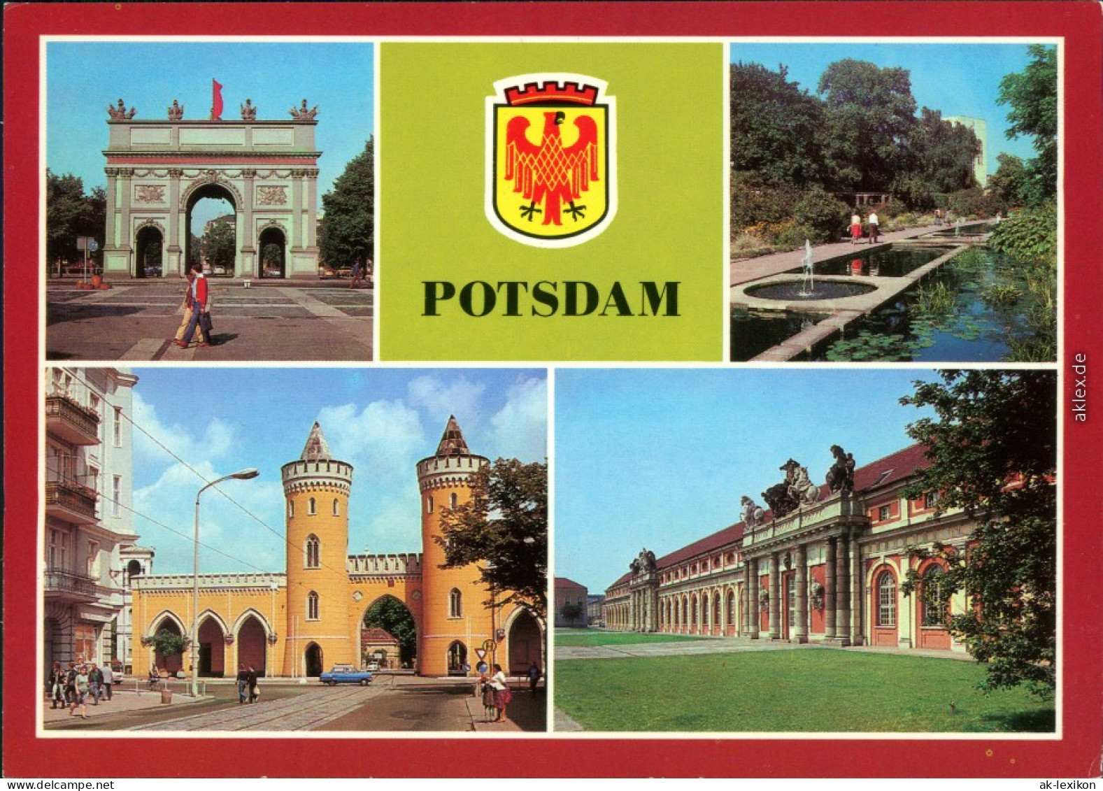 Potsdam Brandenburger Tor,  Nauener Tor, Marstall - Filmmuseum   1986 - Potsdam