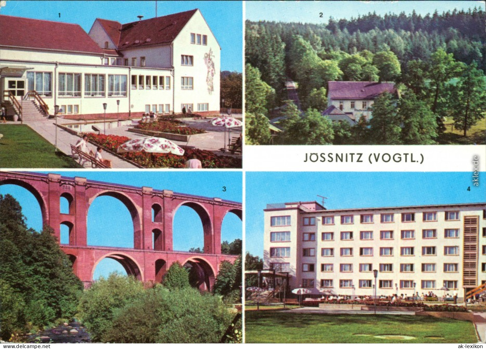 Jößnitz Plauen (Vogtland) FDGB-Erholungsheim " Mildenstrey", Gaststätte 1975 - Poehl
