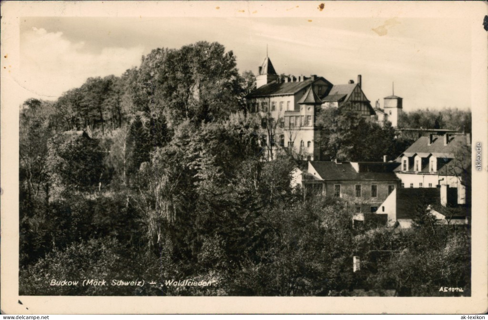 Buckow (Märkische Schweiz) Waldfrieden / Mutter-Kind-Klinik 1955 - Buckow