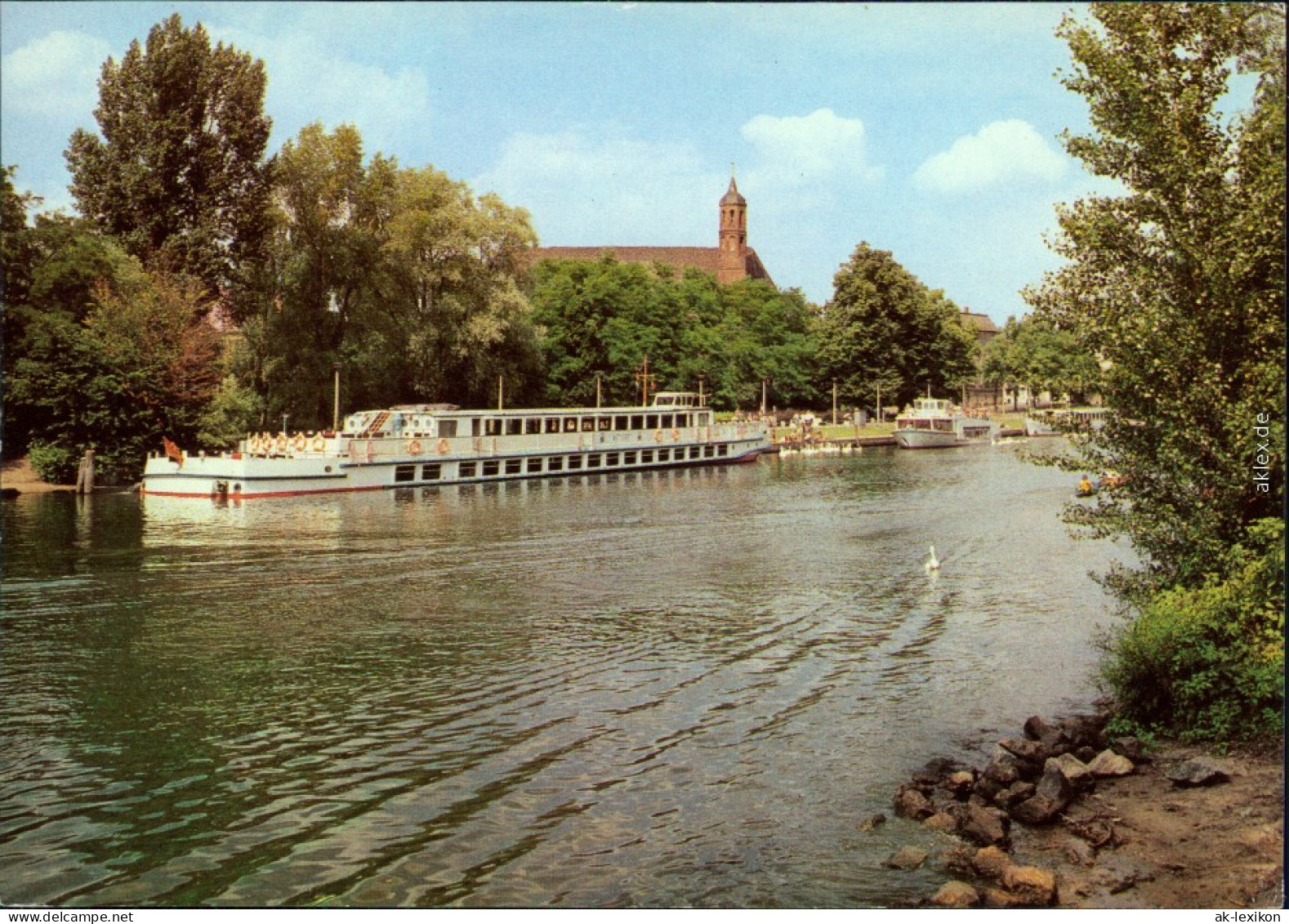 Ansichtskarte Brandenburg An Der Havel Weiße Flotte - MS Aktivist 1981 - Brandenburg