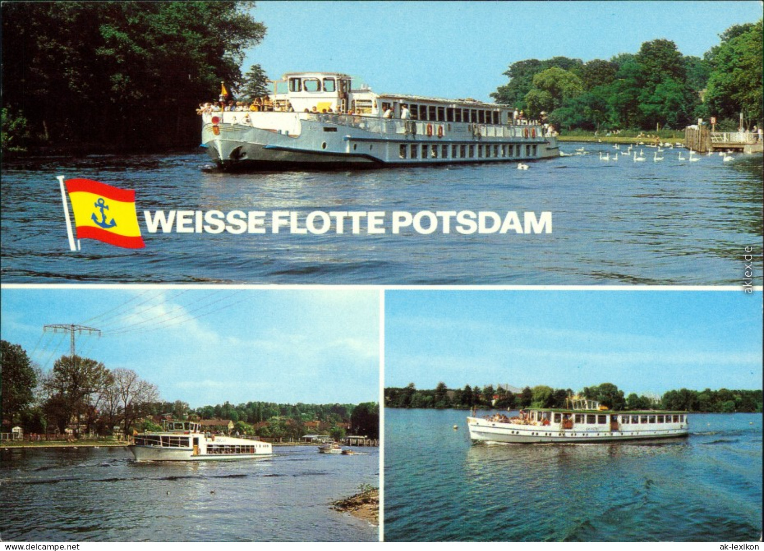 Potsdam Salonschiff Sanssouci  Salon- Und Konzertschiff Berlin,  1982 - Potsdam