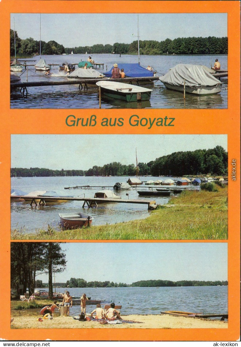 Ansichtskarte Goyatz-Schwielochsee Schwielochsee 1986 - Goyatz