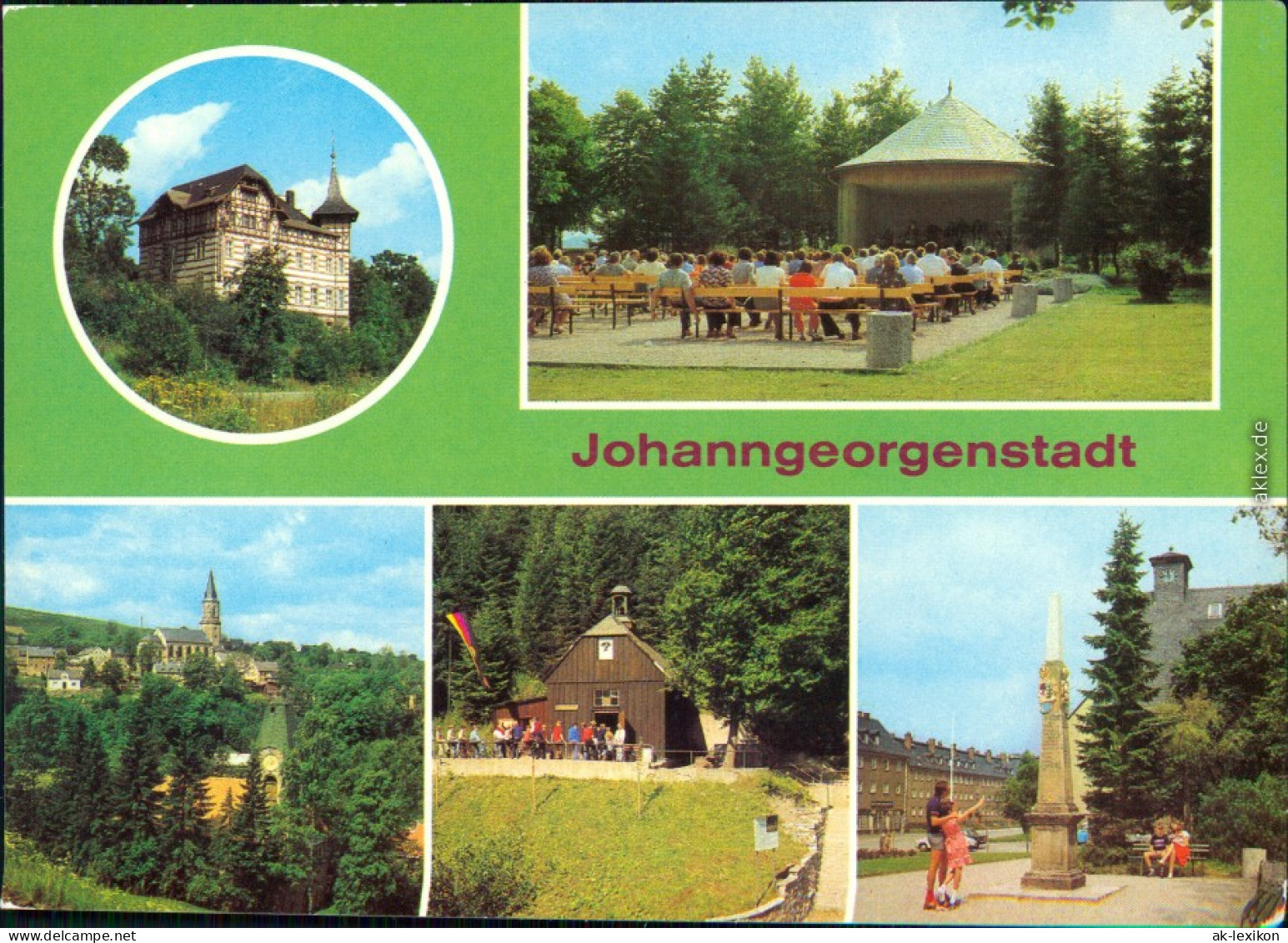 Johanngeorgenstadt HO-Hotel "Deutsches Haus", Platz Des Bergmanns  S 1981 - Johanngeorgenstadt