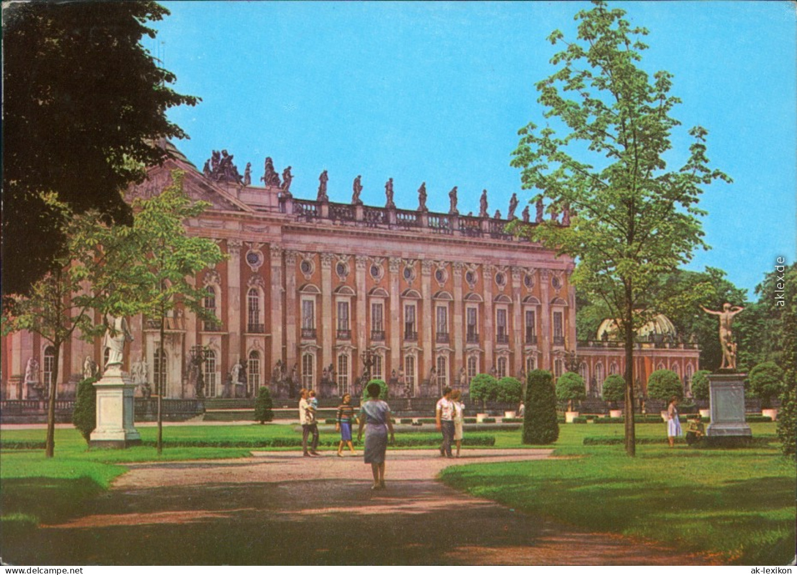 Ansichtskarte Brandenburger Vorstadt-Potsdam Neues Palais (Sanssouci) 1975 - Potsdam