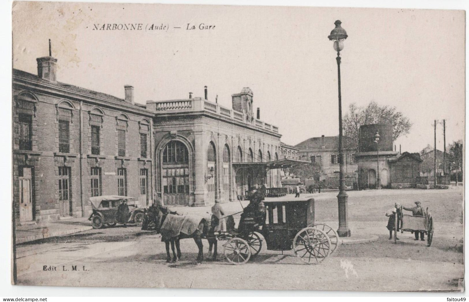 11 - NARBONNE - La Gare   89 - Narbonne