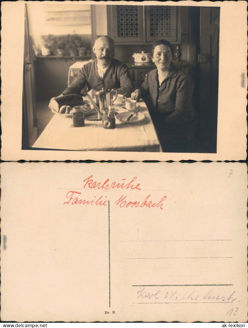 Foto  Famile Moosbach 1918 Privatfoto - Unclassified