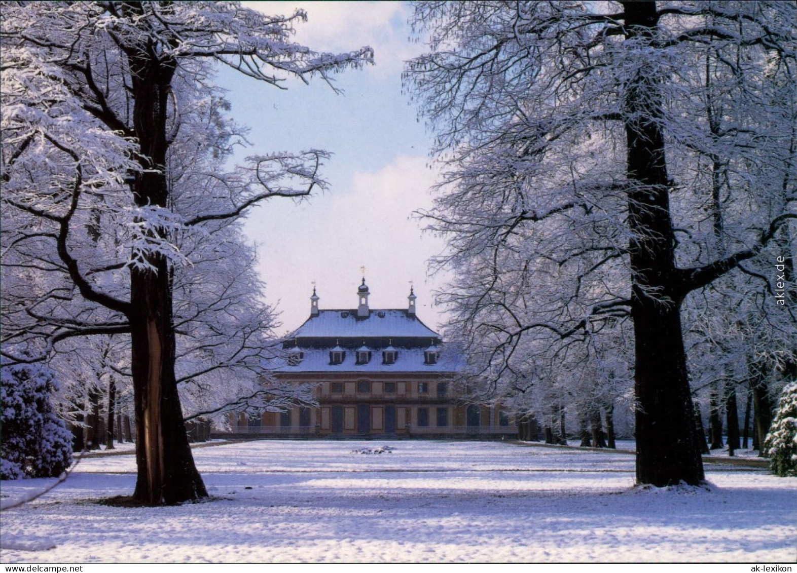 Ansichtskarte Pillnitz Schloss Pillnitz Im Winter 2002 - Pillnitz