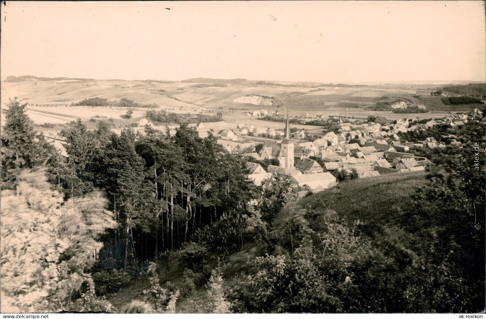 Ansichtskarte Ansichtskarte Neustadt (Harz) Panoramablick 1962 - Autres & Non Classés