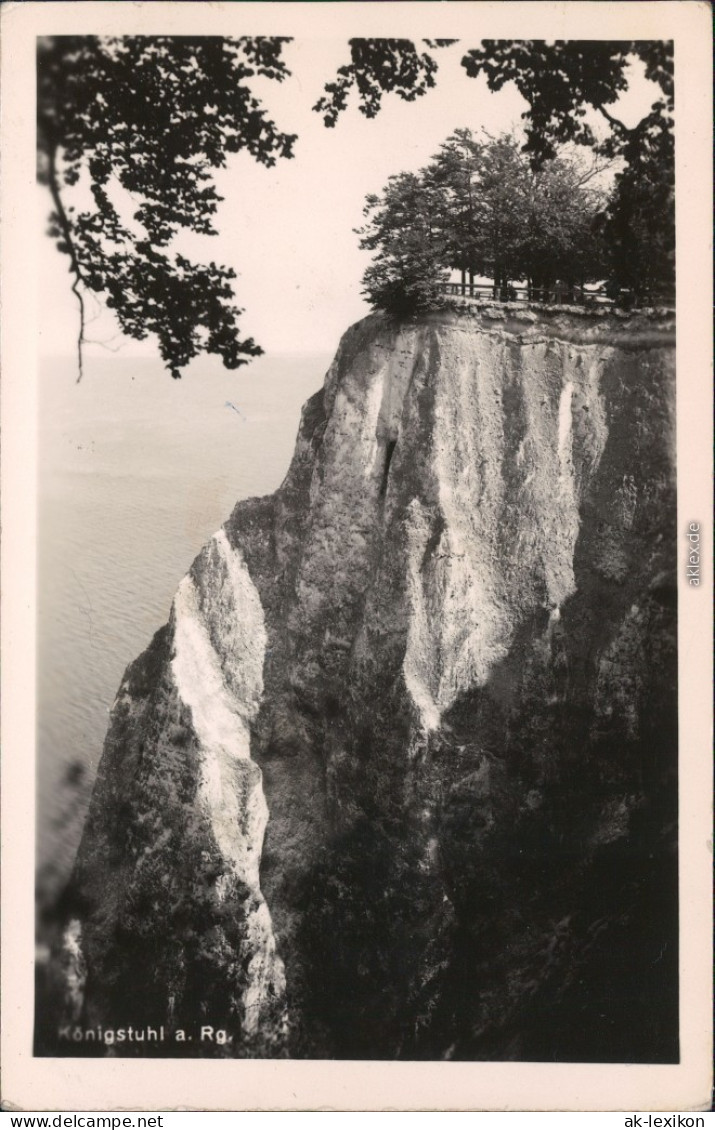 Ansichtskarte Stubbenkammer-Sassnitz Saßnitz Königsstuhl 1964 - Sassnitz