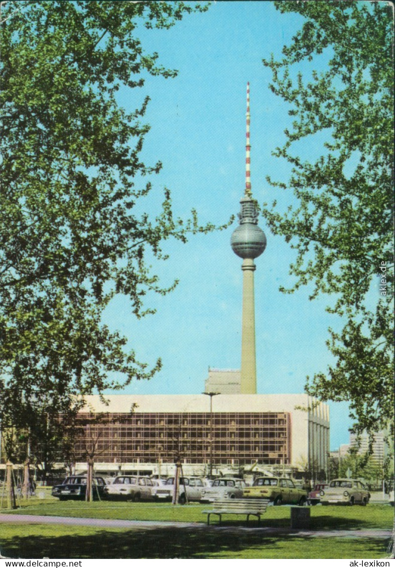 Mitte-Berlin Großer Stern - Platz Der Republik, Fernsehturm 1976 - Mitte