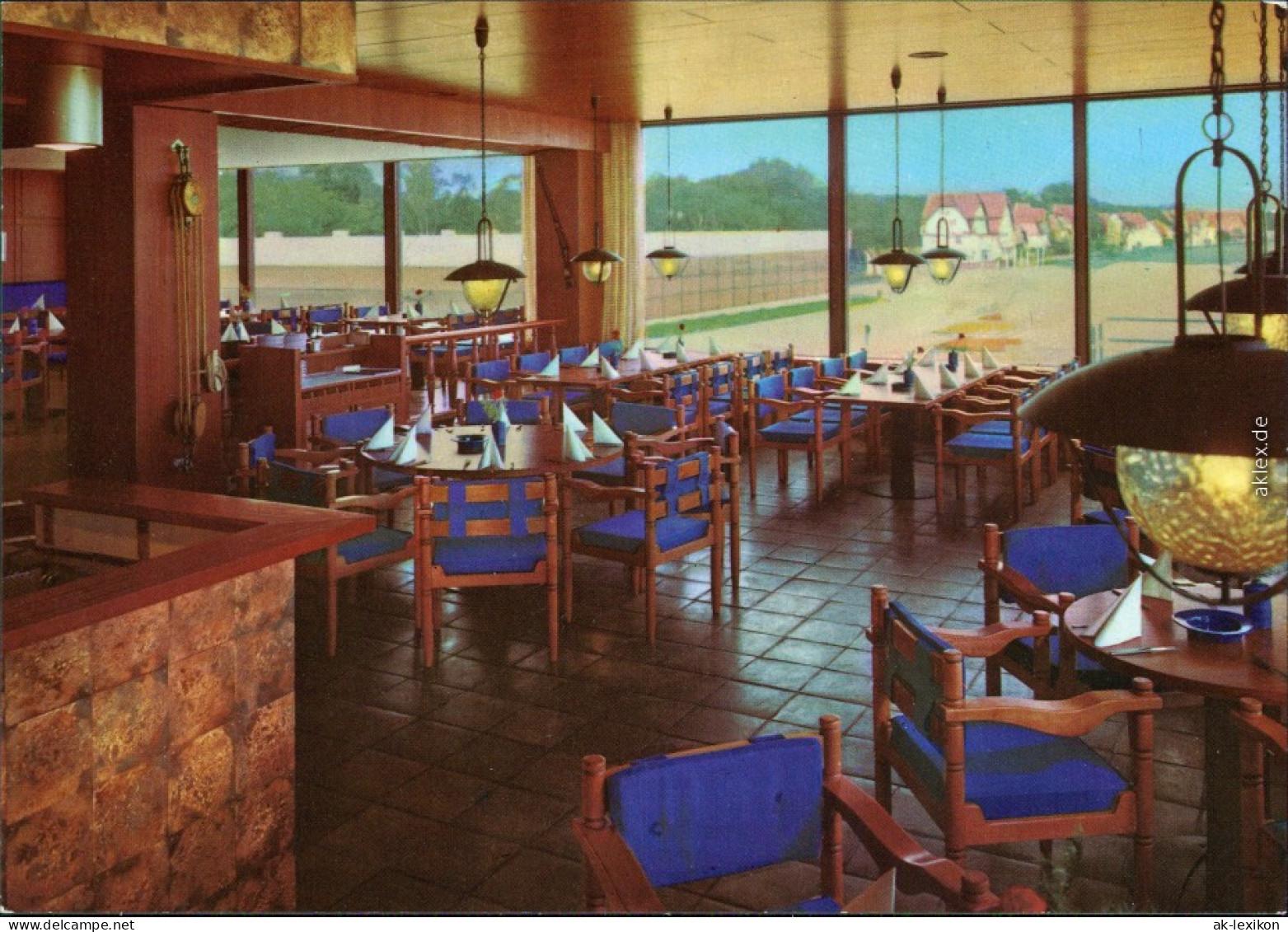 Ansichtskarte Warnemünde-Rostock Hotel Neptun - Restaurant Seemannskrug 1982 - Rostock